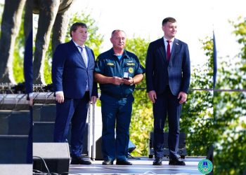 Главный спасатель города Андрей Тамбовский получил медаль «За заслуги перед Ульяновском»