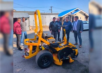 На ульяновские газоны выпустили «луноход»