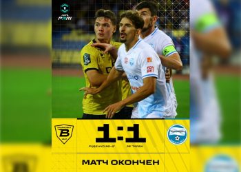 Руденко спас «Волгу» в концовке матча с «Черноморцем»