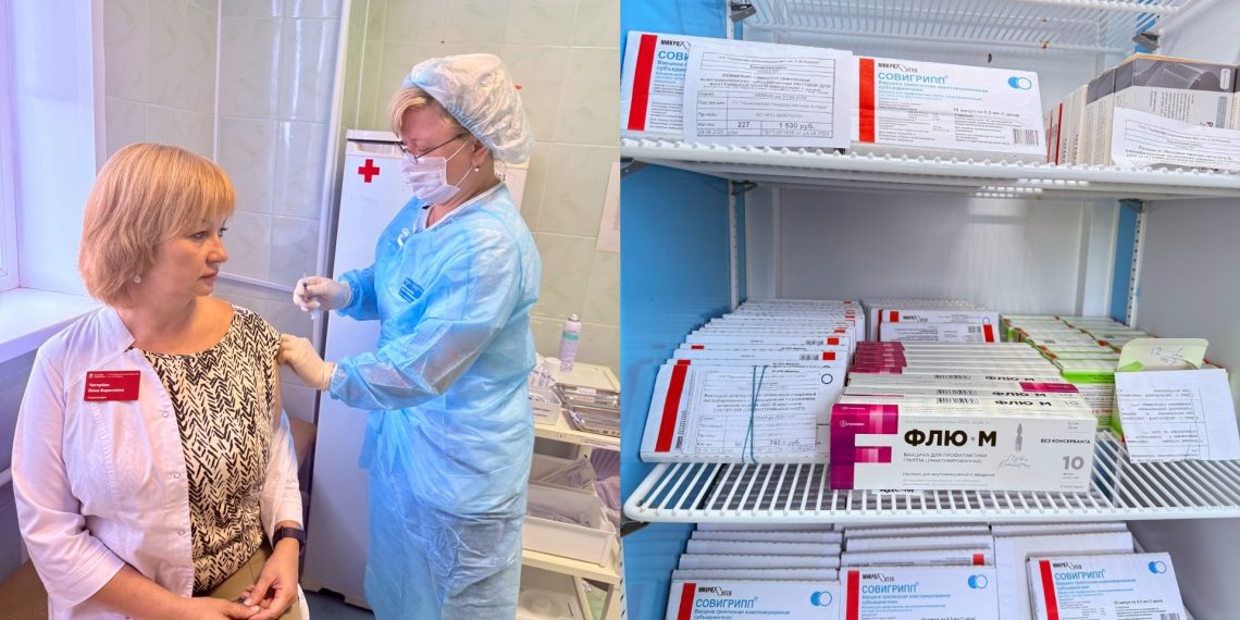 Главврач Чигирёва привилась от гриппа — и призывает к тому же жителей Ульяновска