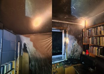 При пожаре на Полбина один человек спасен, девять эвакуировались