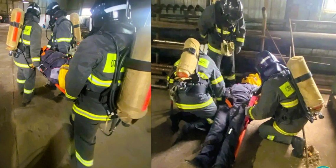 Условный взрыв, реальные навыки: ульяновские спасатели провели учения в котельной