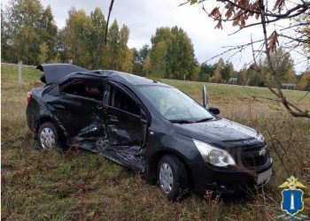 Chevrolet не уступил «Приоре» на трассе под Ульяновском: два человека в больнице