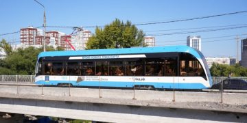 Трамвайное движение по Минаевскому мосту в Ульяновске откроют досрочно