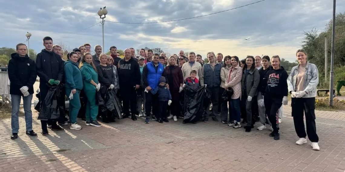 В Ульяновске стартовал осенний субботник