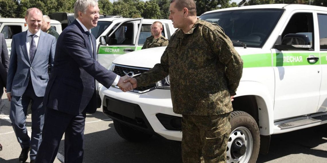 Русских поздравил ульяновских лесников с профессиональным праздником