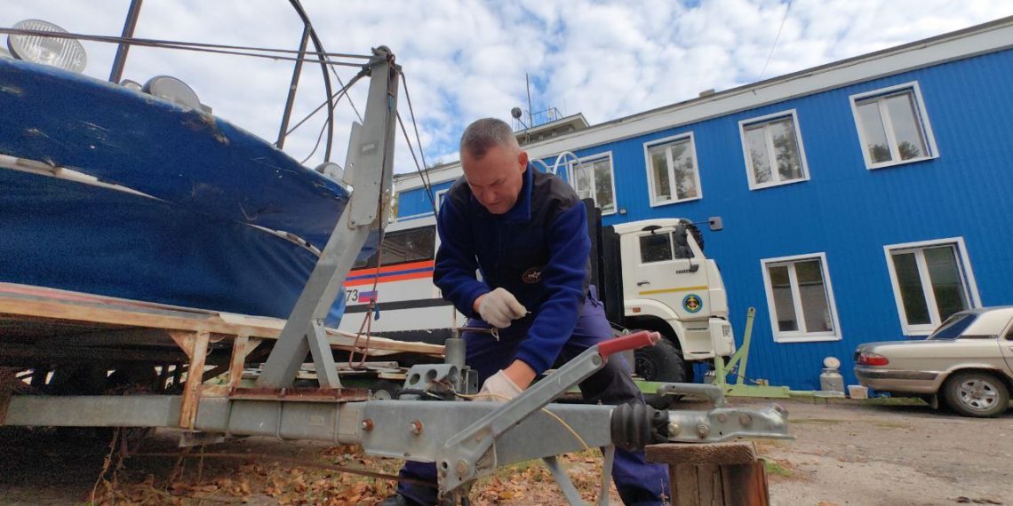В Ульяновске готовят к зимним рейдам «Хивус» на воздушной подушке