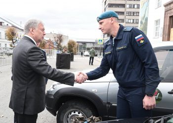 Ульяновская область направила шесть автомобилей в зону СВО