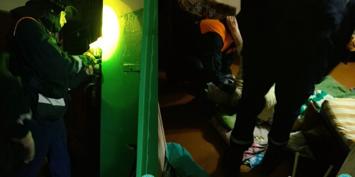 Спасатели освободили пенсионерку из квартиры-ловушки в Ульяновске