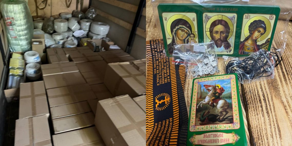 Ульяновский женский монастырь и Палестинское общество собрали гуманитарную помощь для СВО