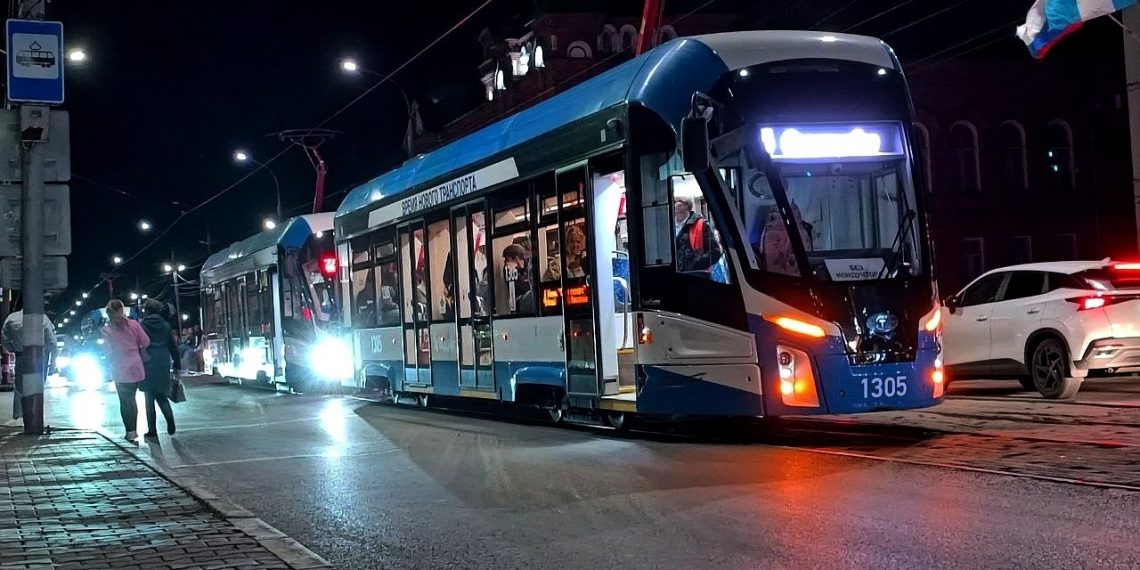 В Ульяновске изменится место подачи трамваев после завершения праздничных мероприятий