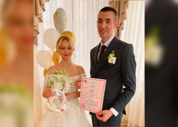 Айдар и Анастасия Мингалиевы стали 1500-й парой Ульяновского Дворца бракосочетания