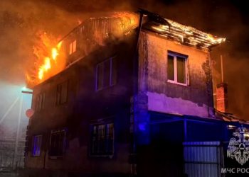 Ульяновские пожарные спасли одного и эвакуировали 59 человек