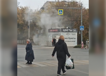 Цветочный лабаз загорелся на Отрадной в Ульяновске, есть пострадавший