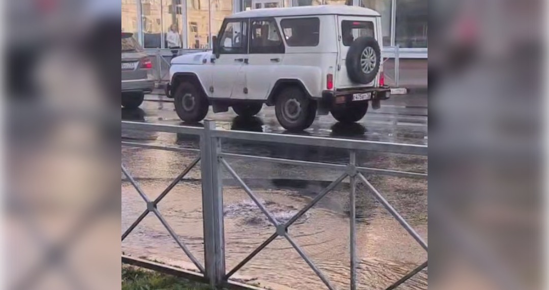 7 октября из-за аварии отключили воду в центре Ульяновска