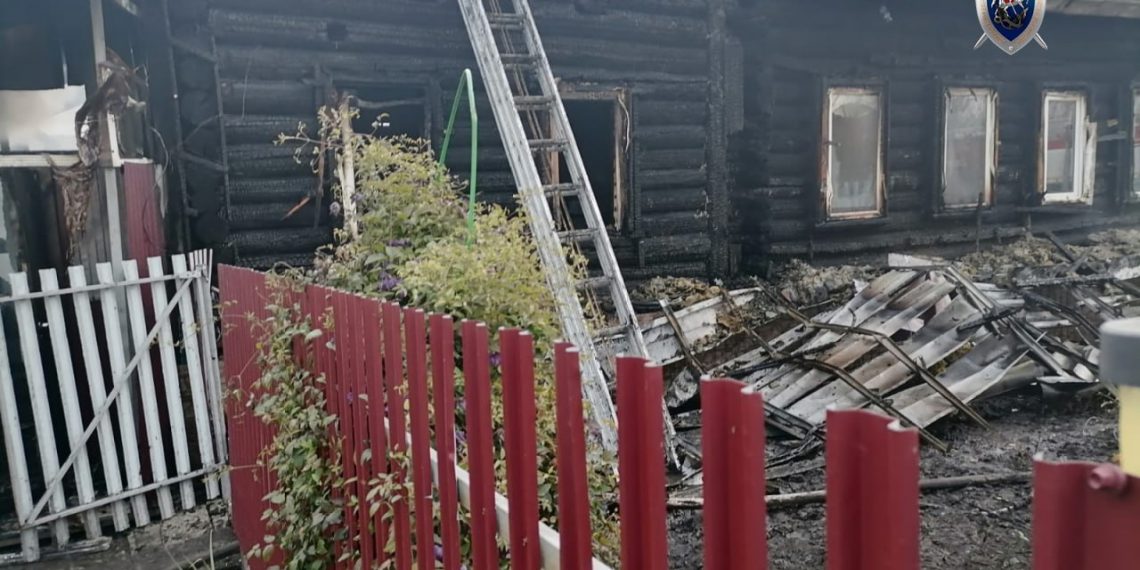 Житель Ульяновской области заживо сгорел в собственном доме