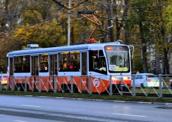 Ульяновский садовый трамвай №107 совершил последний в этом году рейс