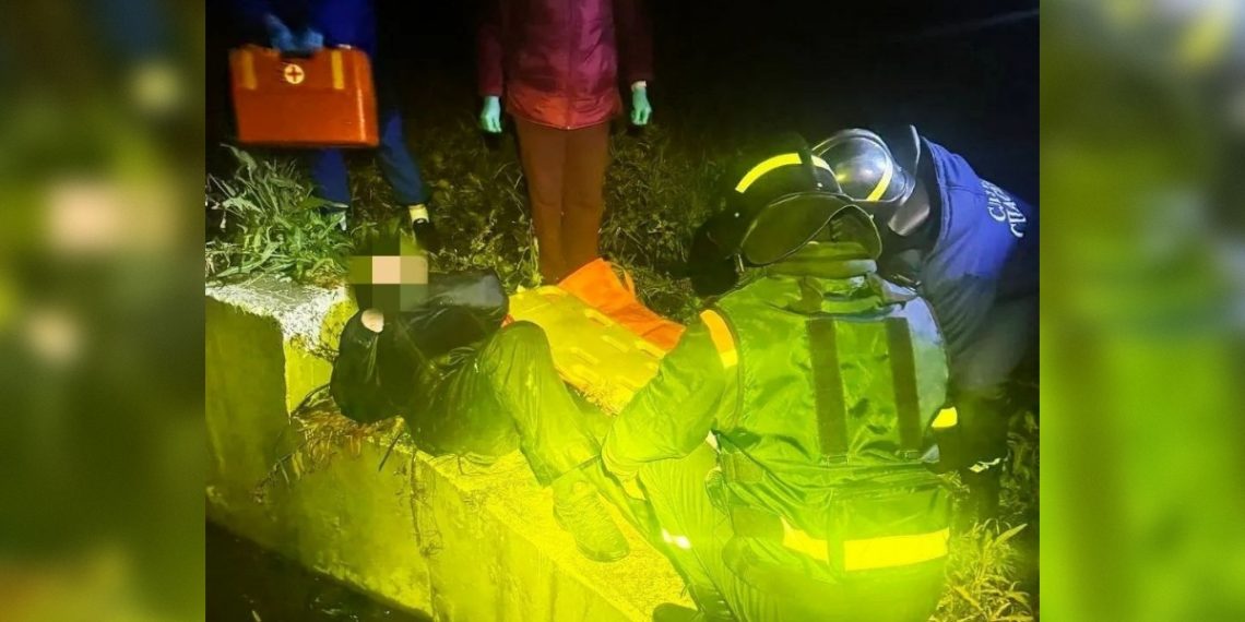 Ночью в Ульяновске мужчину с травмированной ногой извлекли из ливнёвого канала