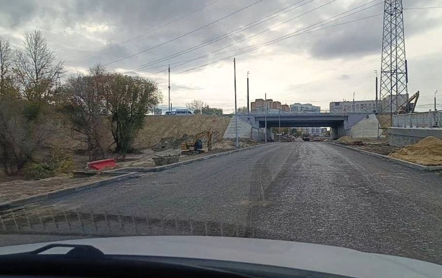 В Ульяновске открыли движение по развязке у Минаевского моста