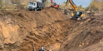 В Ульяновске меняют критически важные коллекторы на девятиметровой глубине