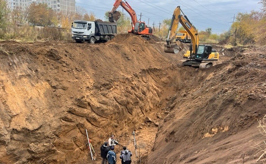 В Ульяновске меняют критически важные коллекторы на девятиметровой глубине
