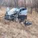 Двое госпитализированы после опрокидывания Hyundai в кювет под Ульяновском