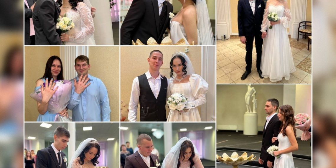 69 ульяновских пар расписались в зеркальную дату 25.10.2025