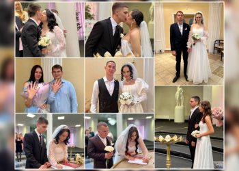 69 ульяновских пар расписались в зеркальную дату 25.10.2025