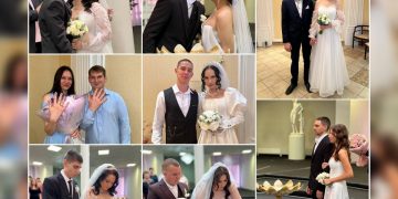 69 ульяновских пар расписались в зеркальную дату 25.10.2025