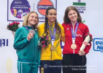 Ульяновские параатлеты завоевали четыре медали на чемпионате мира в Индии