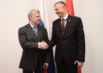 Русских и Крутой обсудили расширение сотрудничества Ульяновска и Минска