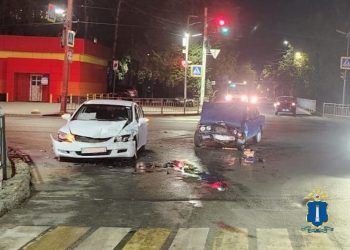 В Ульяновске пенсионер на «шестёрке» спровоцировал ДТП и попал на больничную койку