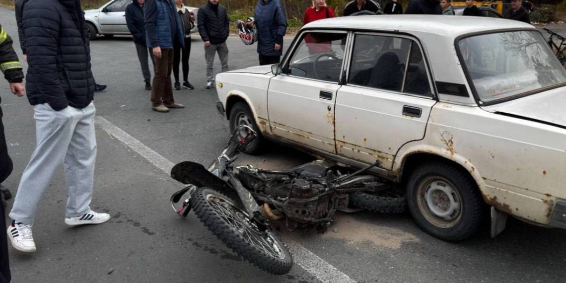 В Димитровграде подросток на мотоцикле серьёзно пострадал в столкновении с авто