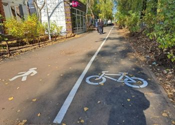 Две новые велодорожки появились в Ульяновске по просьбам горожан