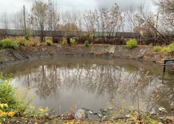 Ливнёвый пруд на Ростовской в Ульяновске расчищен и модернизирован