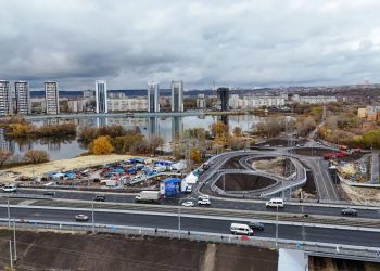 В Ульяновске открыли движение по реконструированному Минаевскому мосту