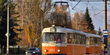 Движение трамваев по Радищева в Ульяновске временно приостановлено
