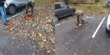 В Ульяновске демонтируют незаконно установленные блокираторы парковок