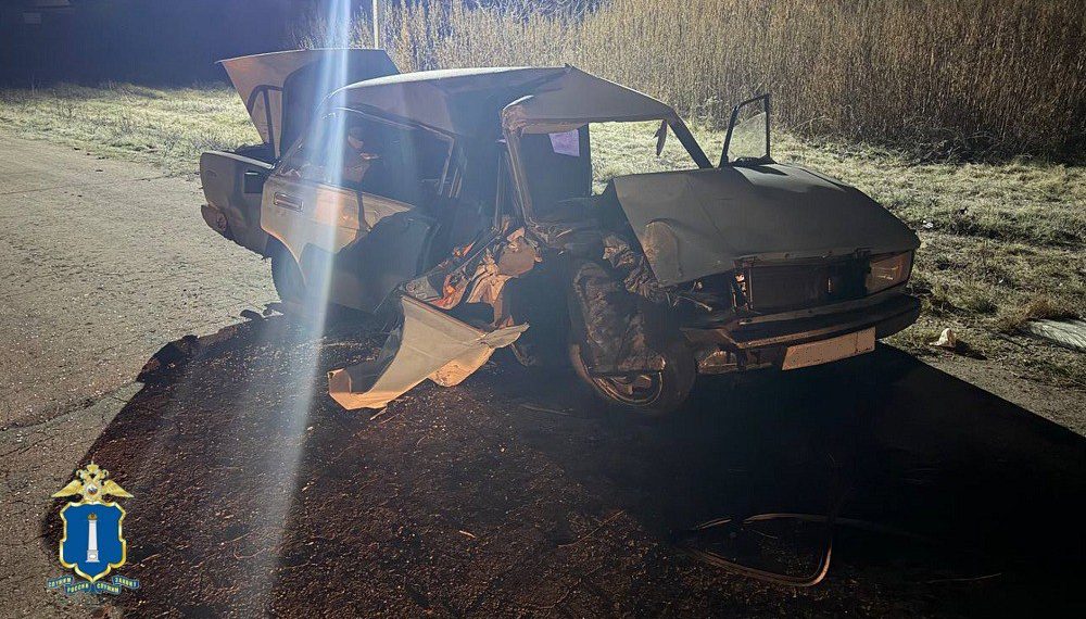 Пьяный водитель без прав на «семёрке» протаранил столб в Новомалыклинском районе