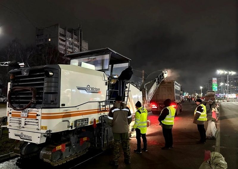 На Пушкарёвском кольце в Ульяновске устанавливают новые островки безопасности