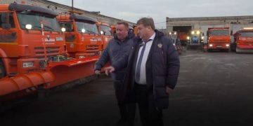 Ульяновский мэр проверил зимнее оснащение «Дорремстроя»