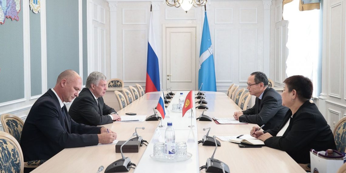 О чём ульяновский губернатор говорил с генконсулом Киргизии