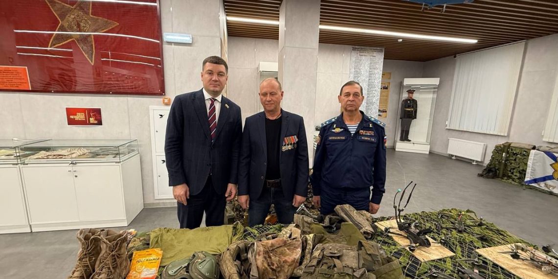 Фонд Ульяновского Суворовского училища пополнился реликвиями с фронтов СВО