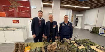 Ульяновского Суворовского училища пополнился реликвиями с фронтов СВО