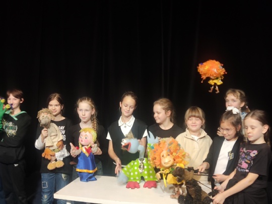 Юные ульяновские артисты учатся оживлять кукол