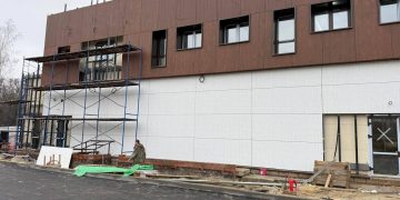 Новое здание Ундоровского палеонтологического музея готово на 85%