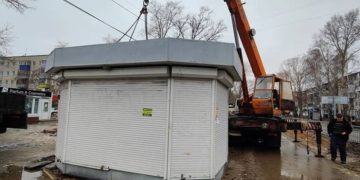 На муниципальных землях Ульяновска убрали более 20 самовольных построек