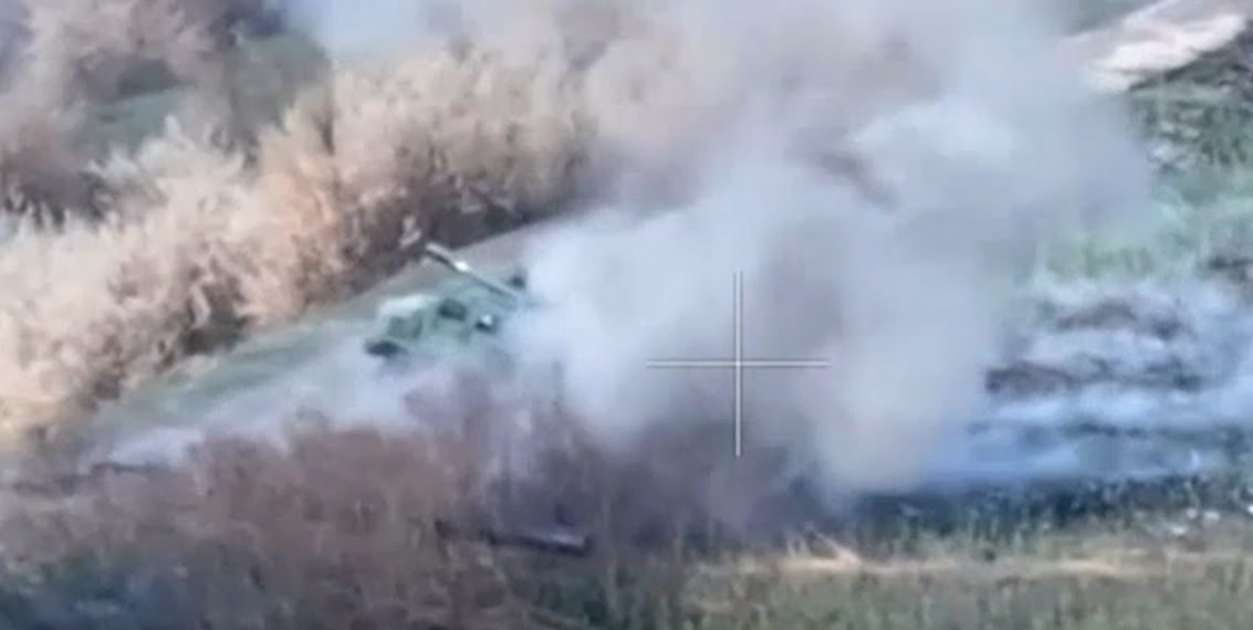 Ульяновские дроноводы-десантники уничтожили украинскую САУ на Запорожском направлении