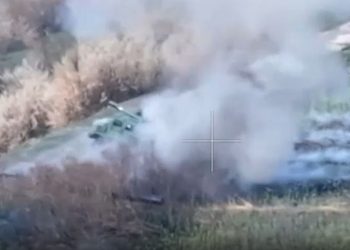 Ульяновские дроноводы-десантники уничтожили украинскую САУ на Запорожском направлении