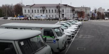 20 больниц Ульяновской области получили новые автомобили